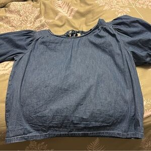 LG Women's Denim Blouse